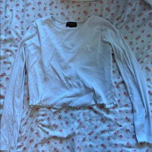 white top shop long sleeve